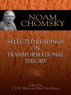 Selected Readings on Transformational Theory - ebook